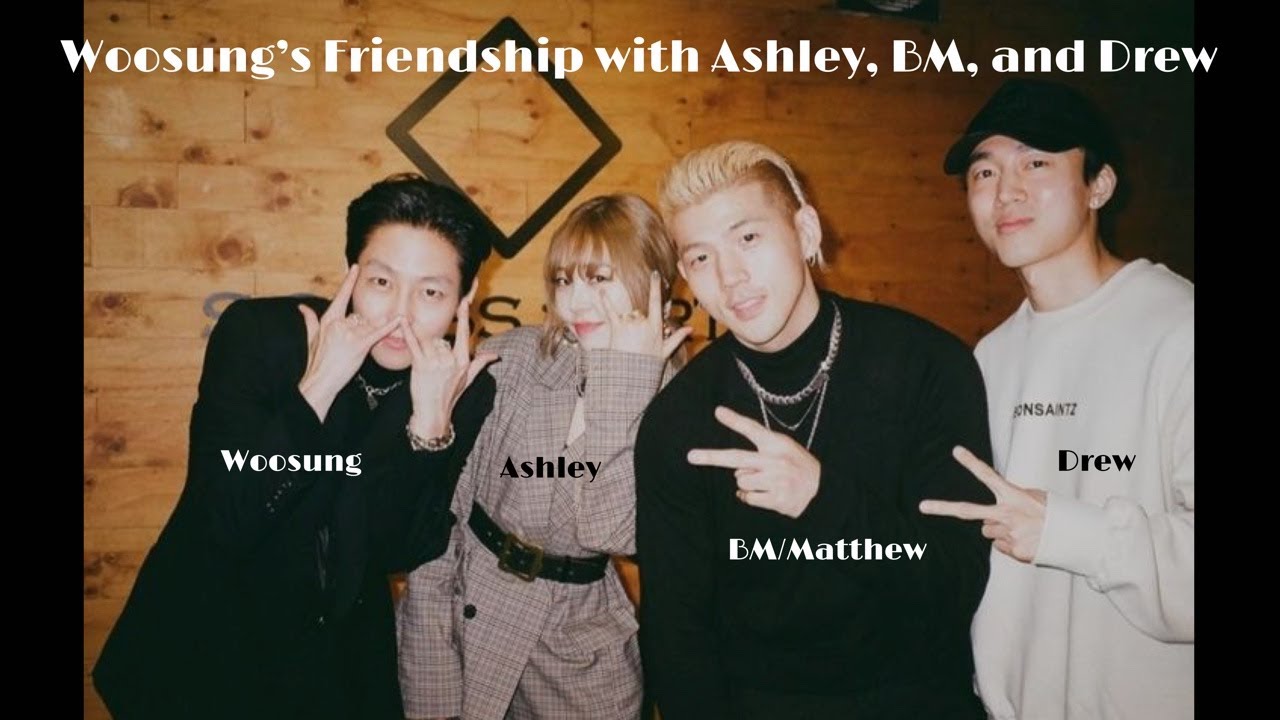 WooSung 김우성 Friendship Moments w/ Ashley, BM and Drew