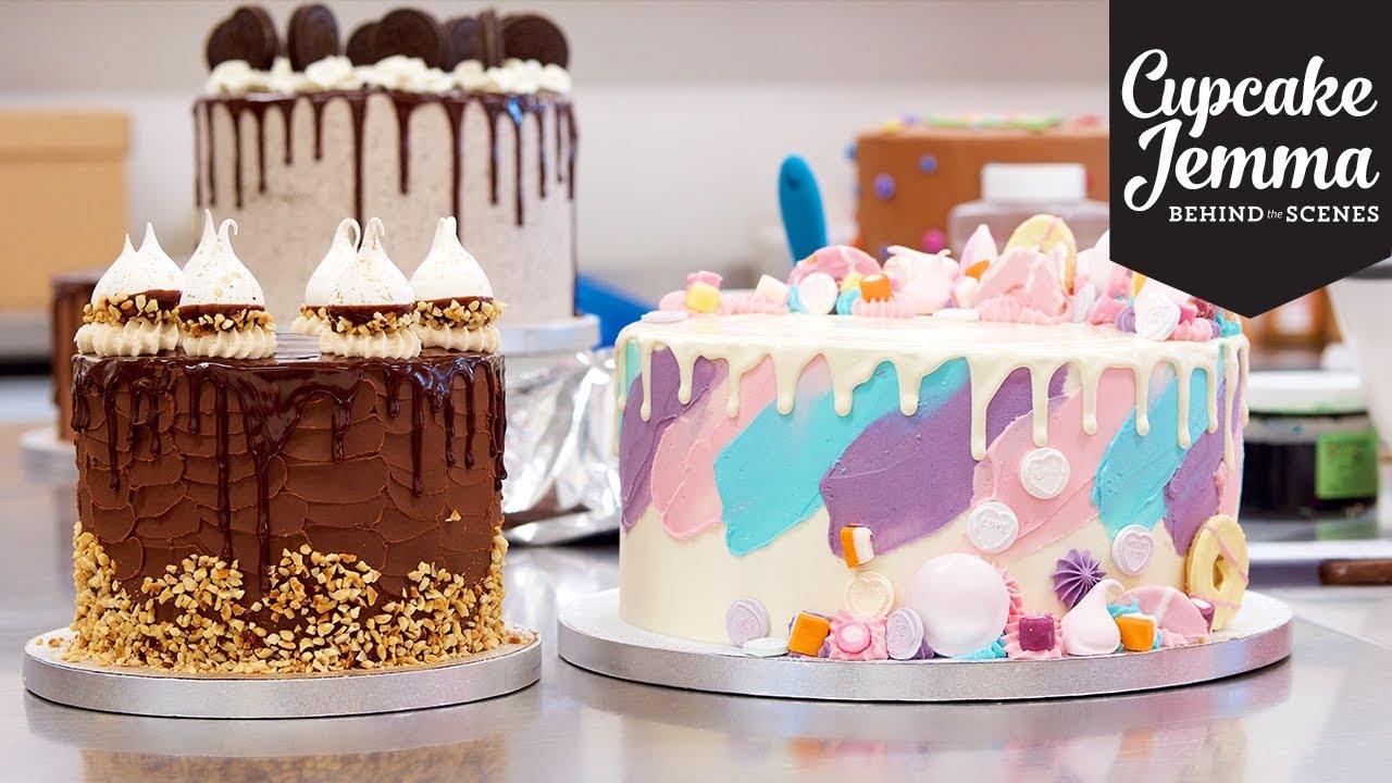 Behind the Scenes Cakes from our NEW WEBSITE! | Cupcake Jemma