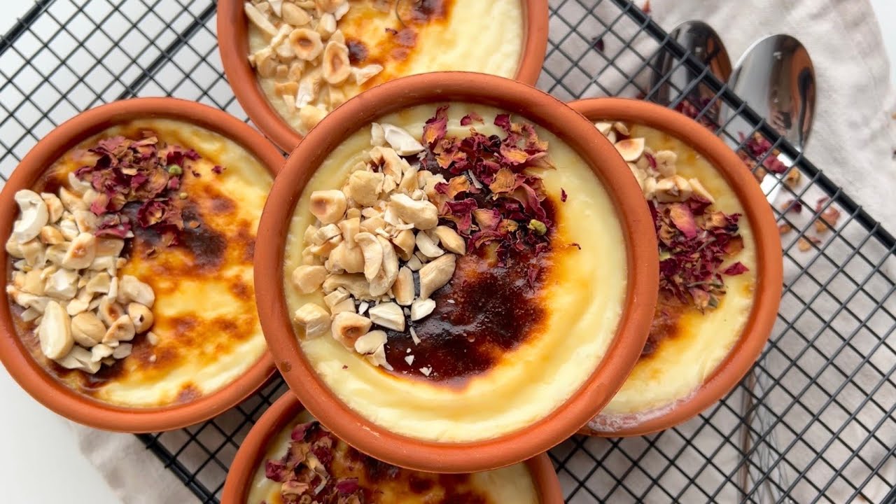 Baked Sütlaç Recipe (Traditional Turkish Rice Pudding)