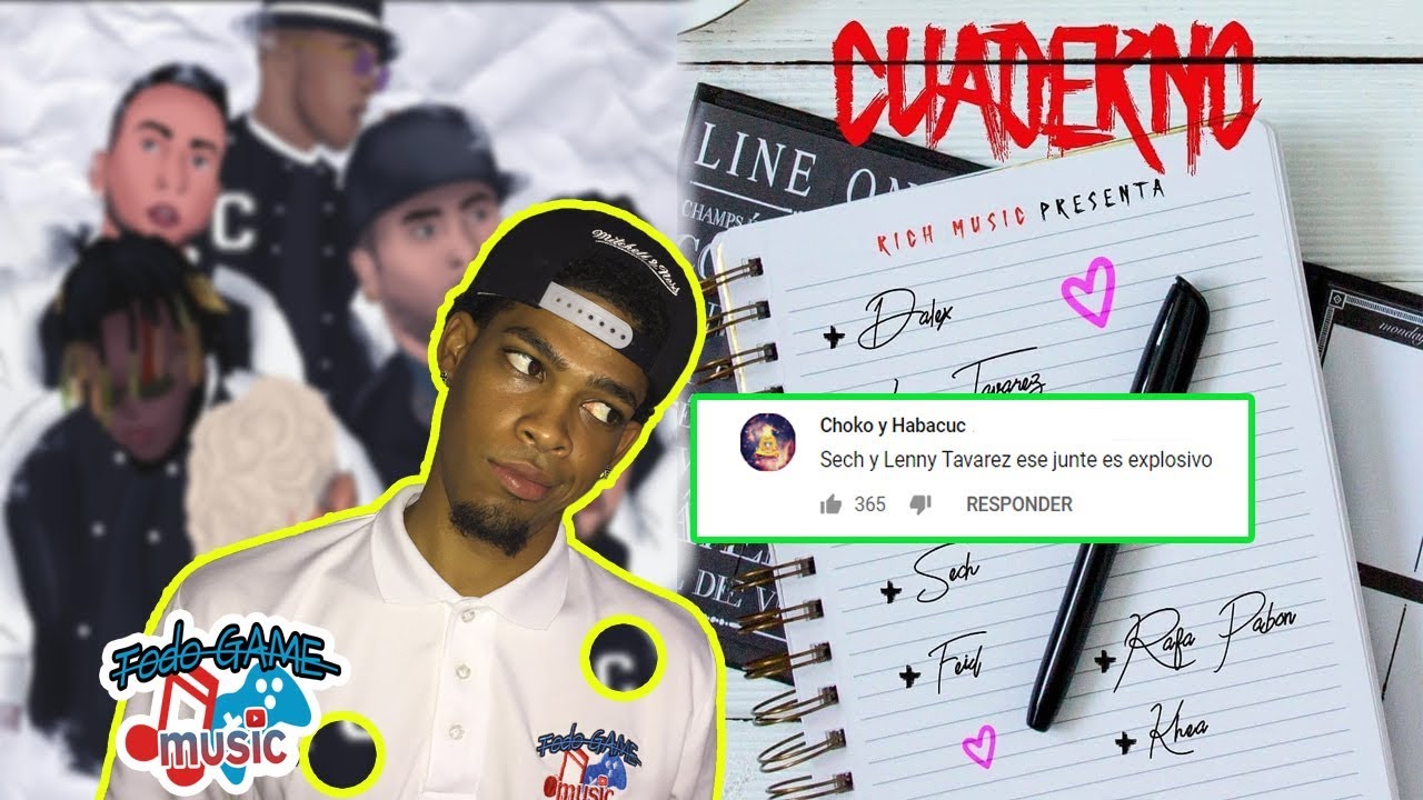 REACCION: Dalex - Cuaderno ft. Nicky Jam, Justin Quiles, Sech, Lenny Tavárez, Rafa Pabön, Feid