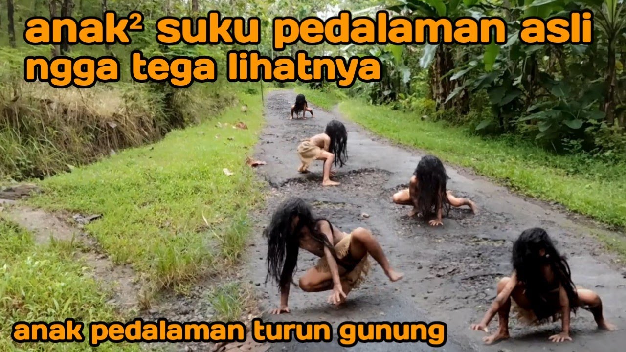 BERTEMU ANAK PEDALAMAN ASLI BIKIN SEDIH LIHATNYA