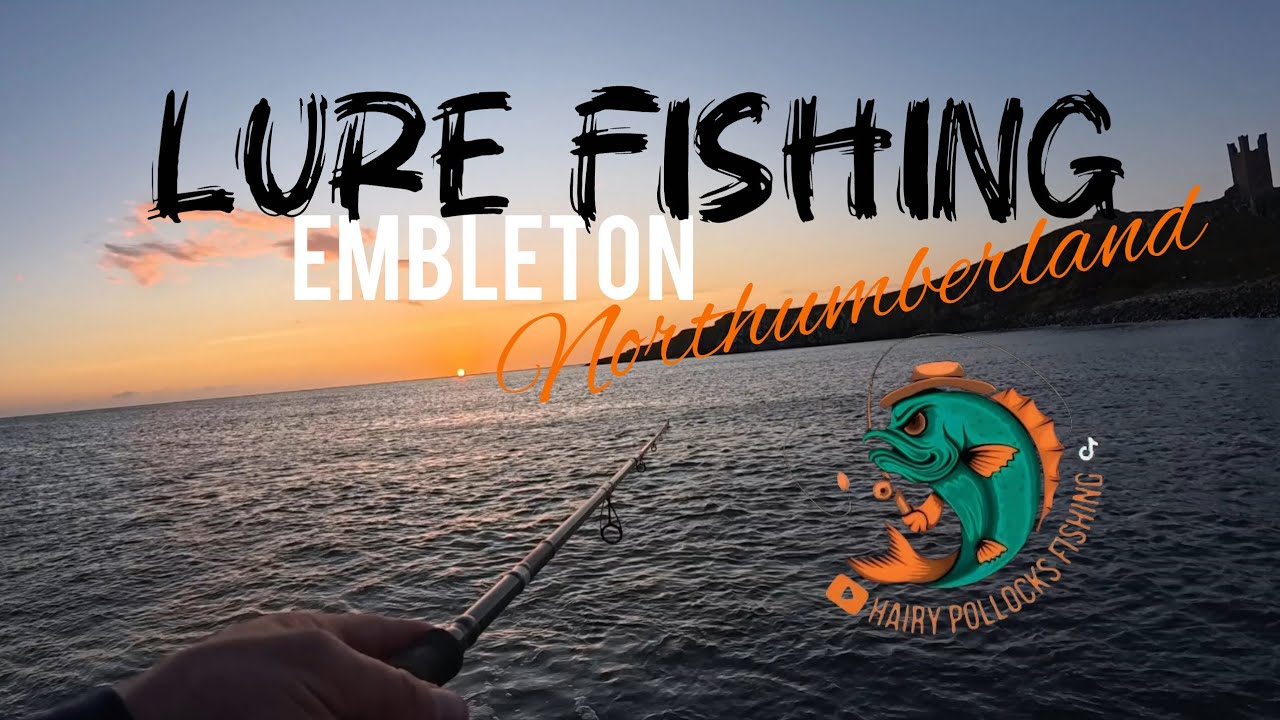 Lure fishing with Sparta Fishing | Embleton bay | Dunstanburgh Castle | Northumberland | Beadnell |