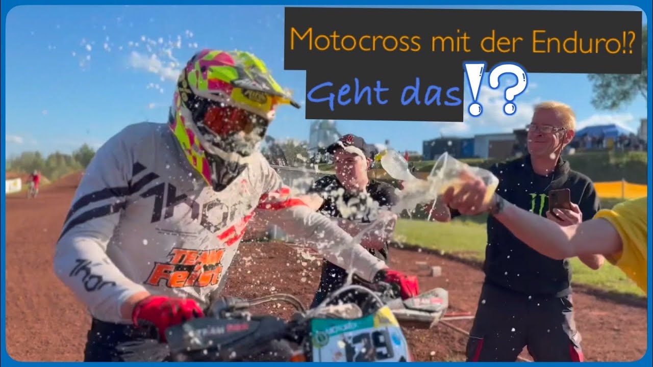NGMX Hainichen| Motocross mit der Enduro?!|Racevlog