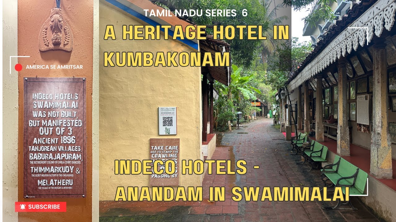Step back to the 17th century in this restored Tamil Village Hotel | INDeco Hotels | Swamimalai