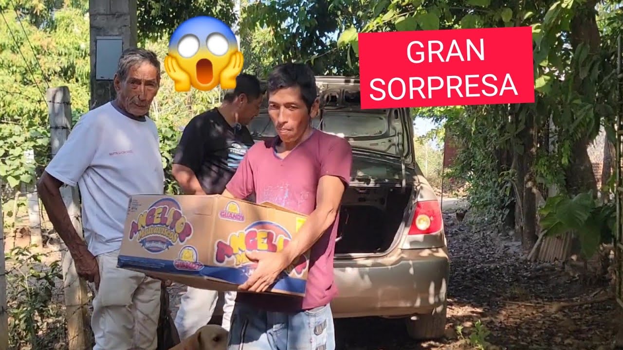 DON TONO Ayudo A Vajar SU PROPIA CAJA,Nunca Imagino Q Toda Esta DESPENSA ERA PARA EL😭😭