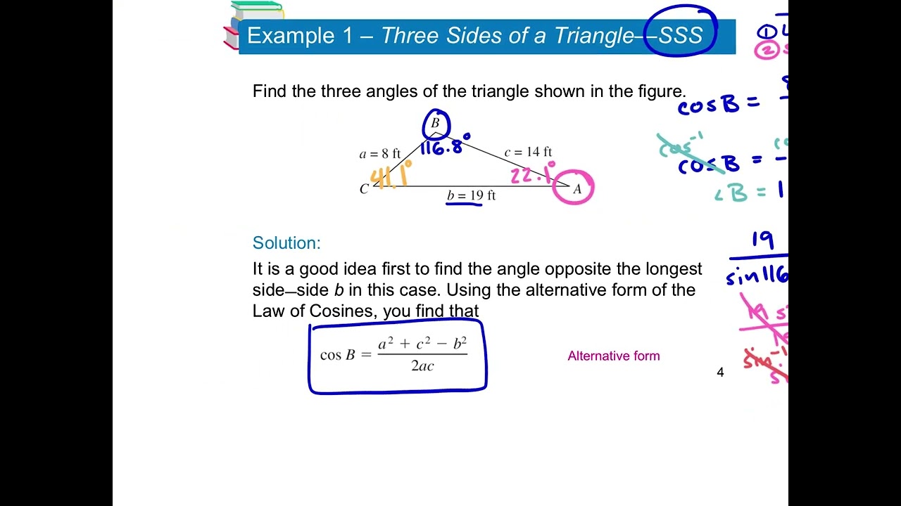 1.6 PCH 6.2 LAW OF COSINES