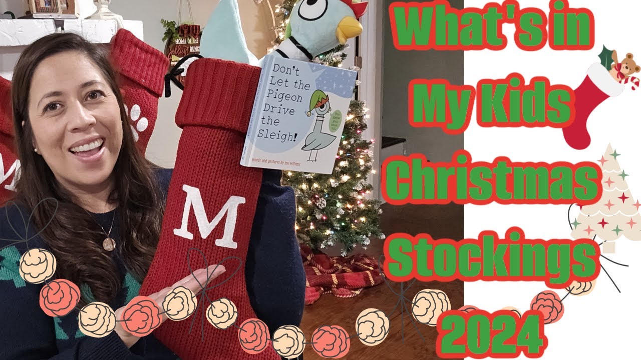 WHAT I'M PUTTING IN MY KIDS CHRISTMAS STOCKINGS 2024 / BUDGET CHRISTMAS STOCKINGS FOR KIDS 2024