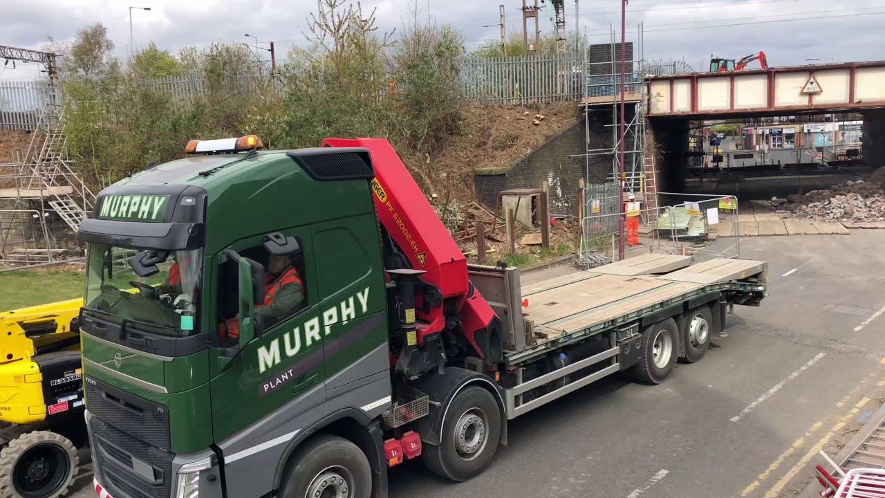 Removal of Church road Rail bridge, Garston Liverpool