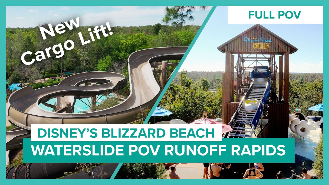 Disney’s Blizzard Beach Tube Rides, Runoff Rapids