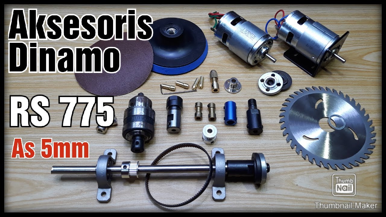 Aksesoris Dinamo RS775, As dinamo 5 mm
