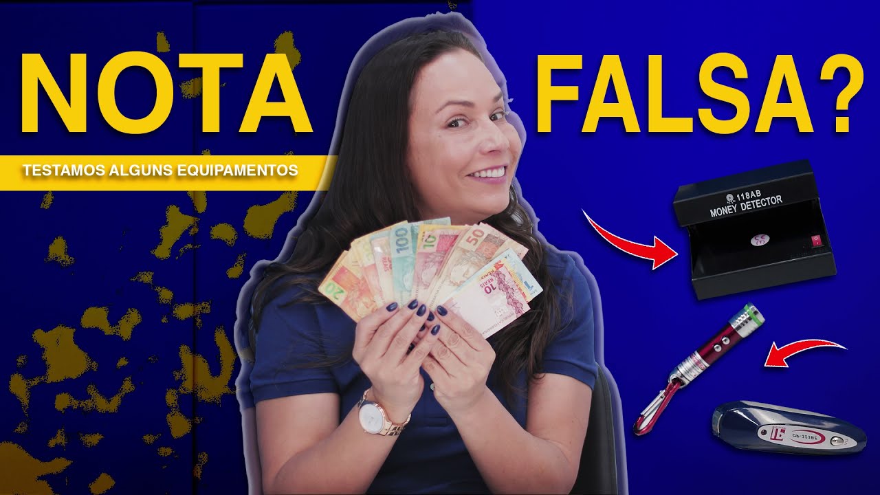 Como identificar dinheiro falso