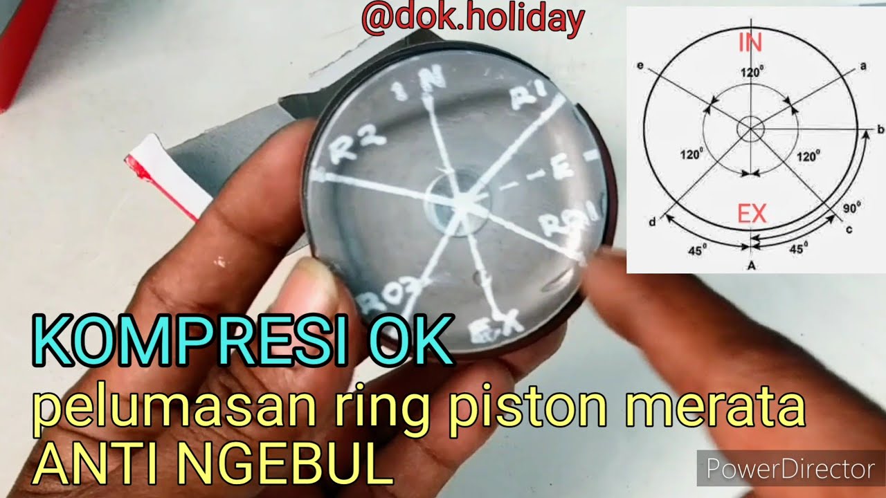 Cara pasang ring piston 4 tak yang baik dan benar standar pabrik #yamahar15v2 #vixion
