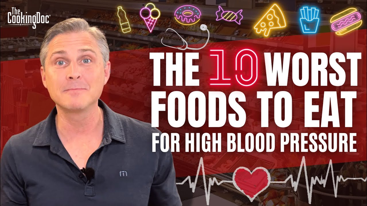 10 худших продуктов для людей с повышенным кровяным давлением | The Cooking Doc®