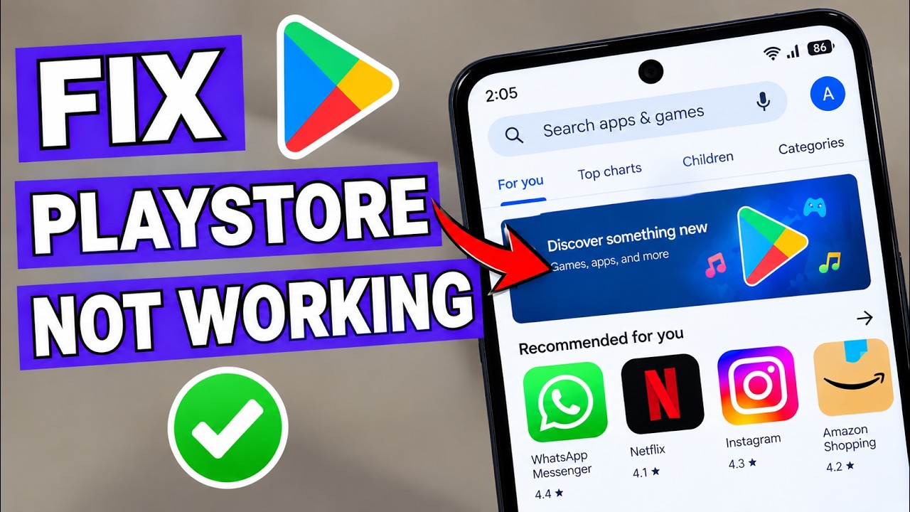 How to Fix Google Play Store Not Working on Android (5 Easy Fixes)