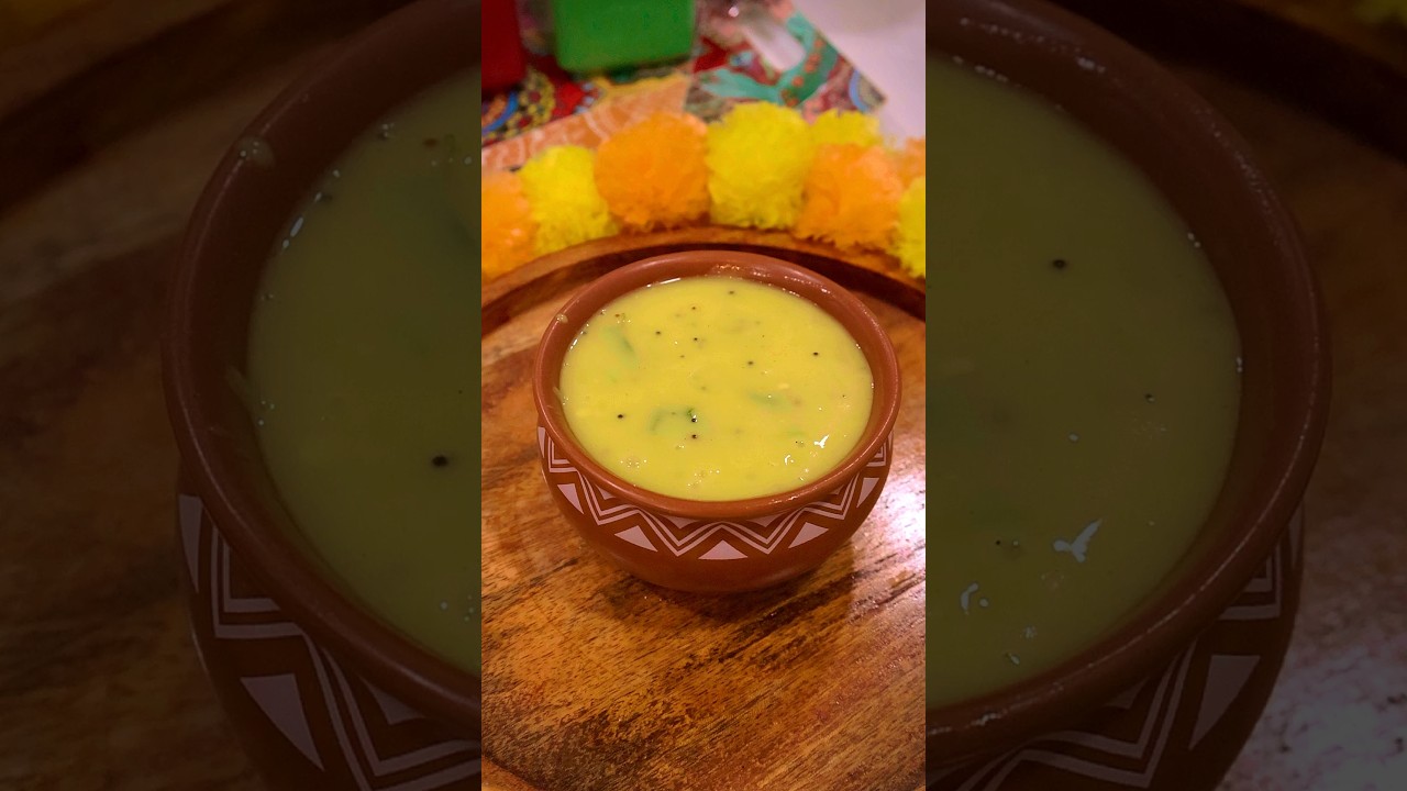 Fafda वाली Kadhi  Recipe No. 3 #recipe #food #ytshorts #trending #kadhi #navratri #gujaratifood