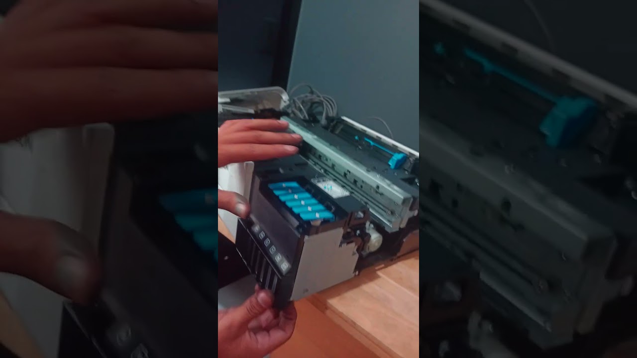 COMO DESARMAR IMPRESORA EPSON L8160