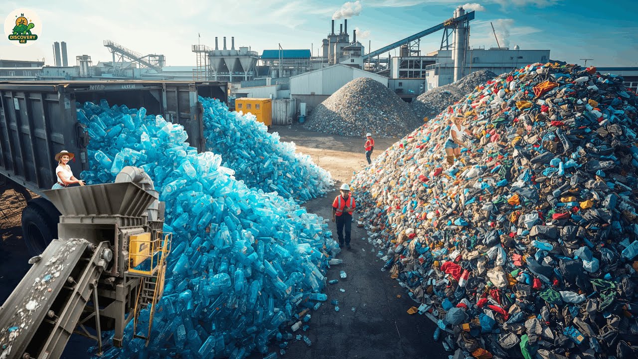 The Joy of Visiting the Super Giant Plastic to Fabric Recycling Plant