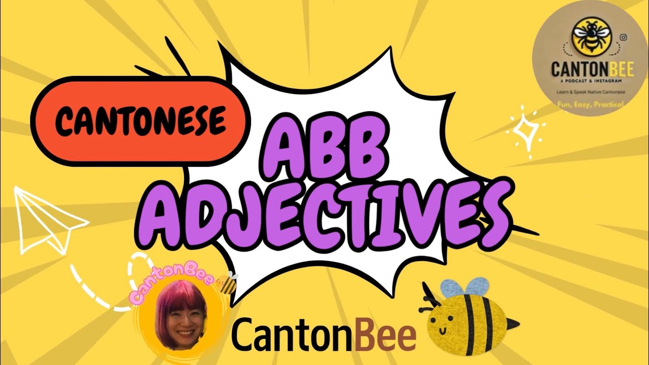BIG List of Cantonese ABB Adjectives 🔥 | 60+ Words to Level Up Your Cantonese