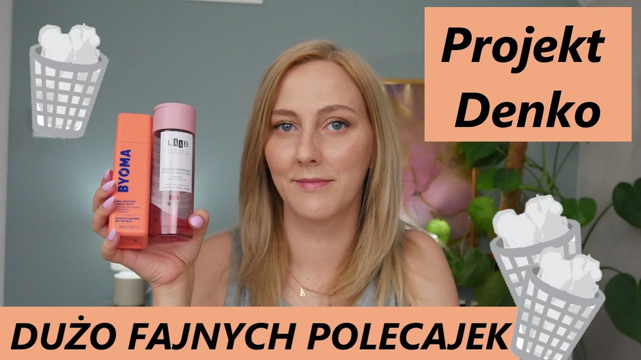 PROJEKT DENKO🛒 MINI RECENZJE KOSMETYKÓW, KTÓRE ZUŻYŁAM | DUŻO POLECAJEK😊