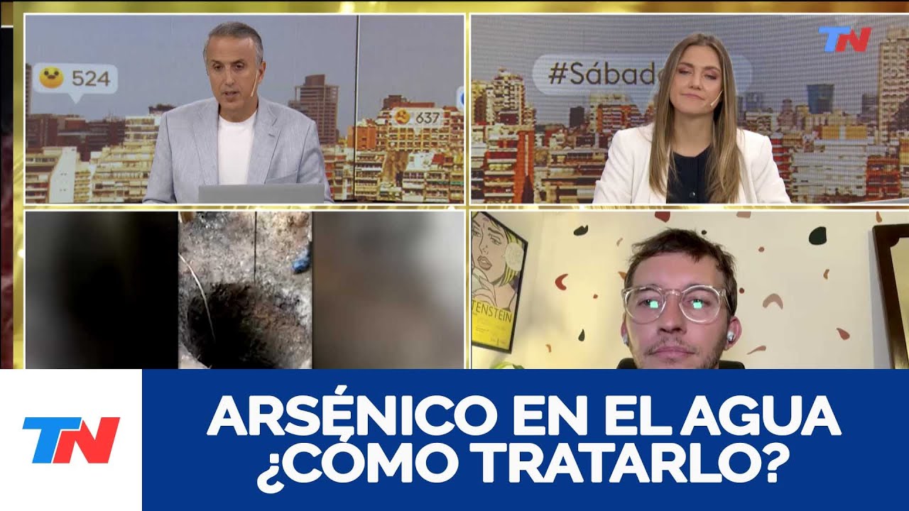 DETECTAN LAS REGIONES DE ARGENTINA CON MAS ARSÉNICO EN EL AGUA