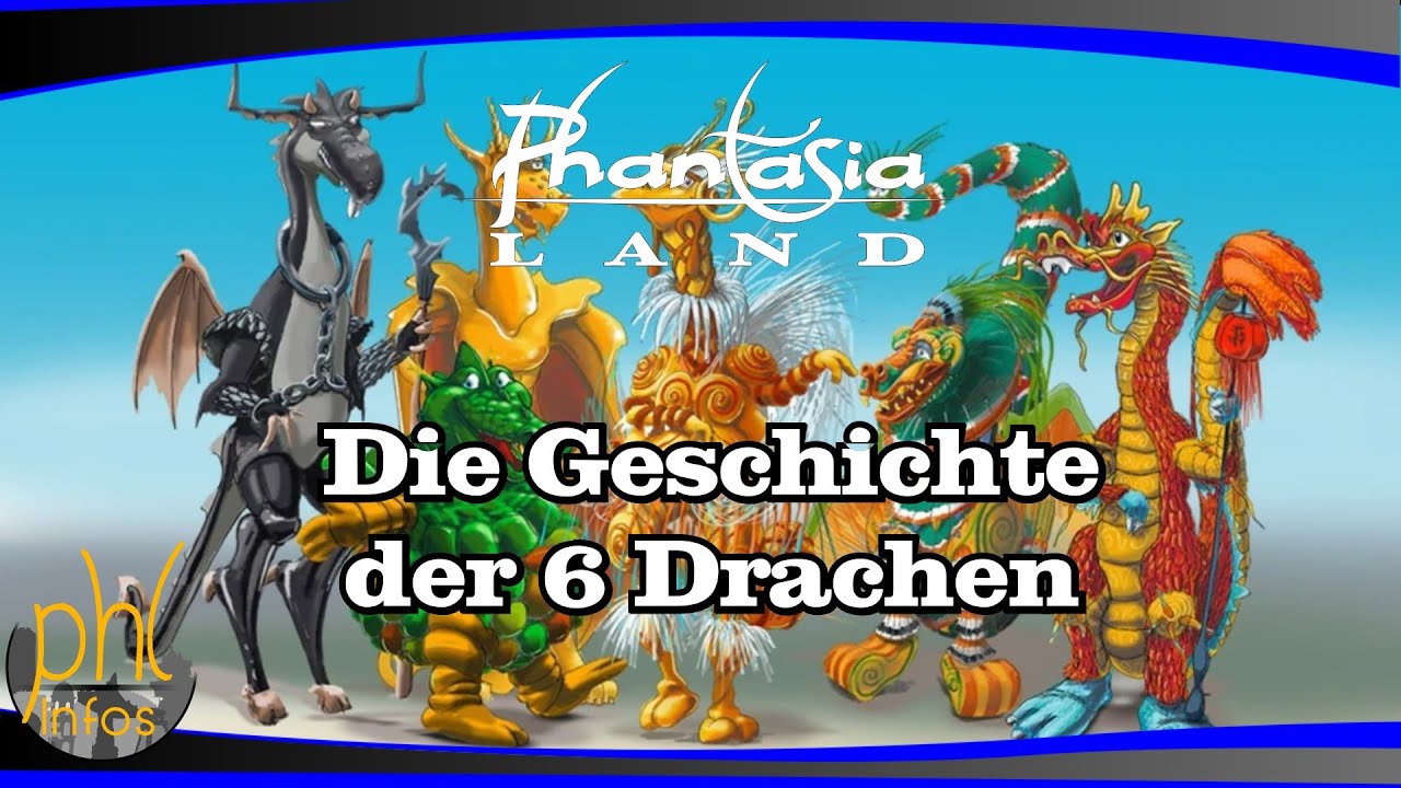 Die Geschichte der sechs Drachen aus dem Phantasialand