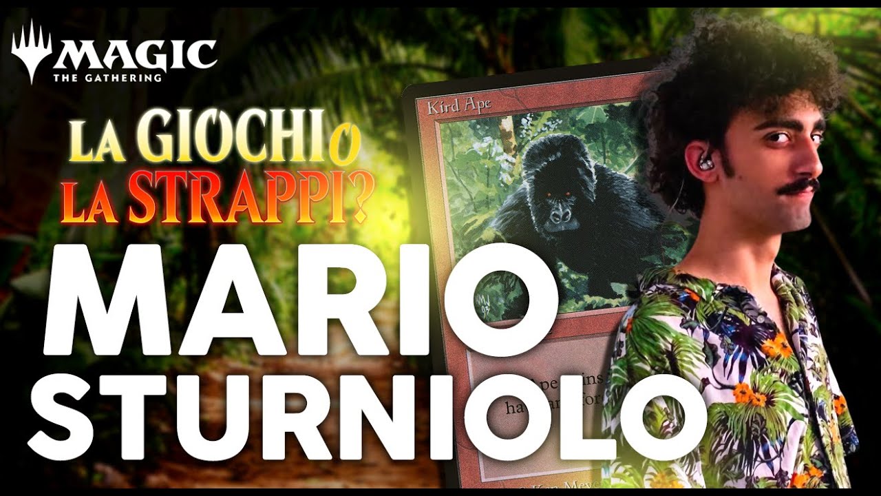 MARIO STURNIOLO prova a VALUTARE le CARTE di MAGIC! La Giochi o La Strappi #40 @Mario Sturniolo