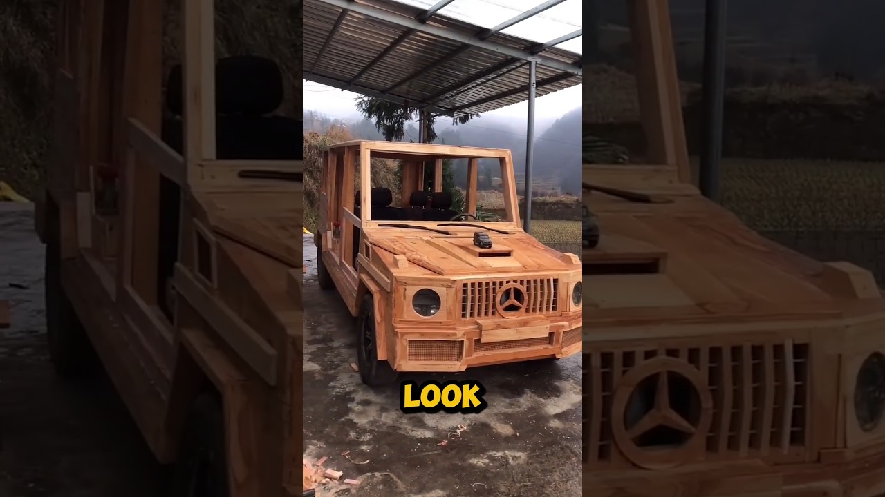 I built a Wooden Jeep from Scratch! 👷&zwj;♂️🪓
