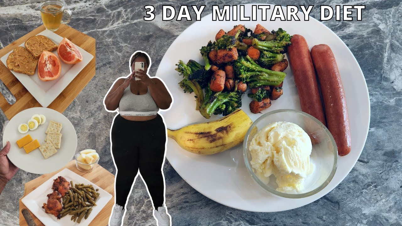 OMG lose 10lbs in 3 days?! *challenging* Testing the 3-day Military Diet for Weight loss!