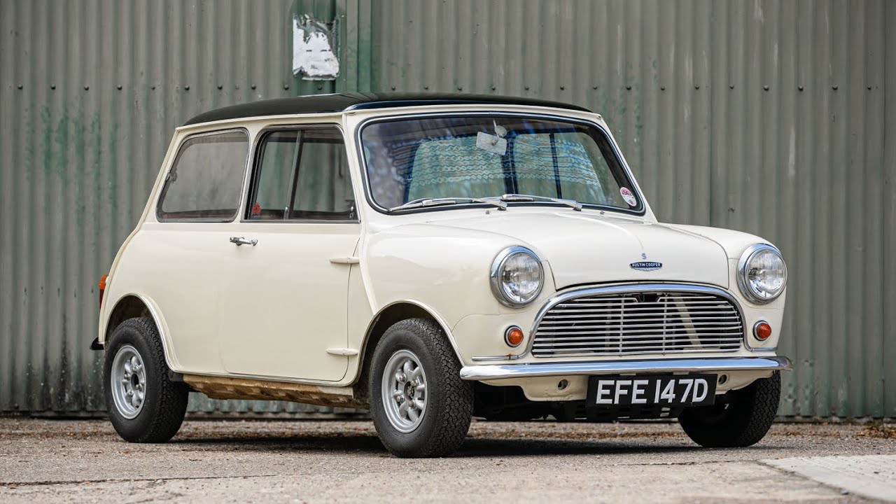 1966 Austin Mini Cooper S Mk 1 Ex-Merseyside Police Car