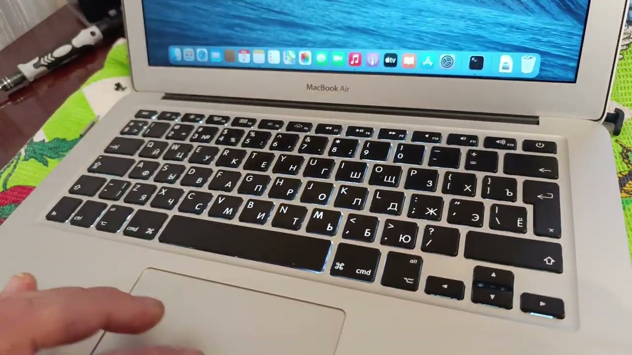 Восстановление Macbook air с помойки