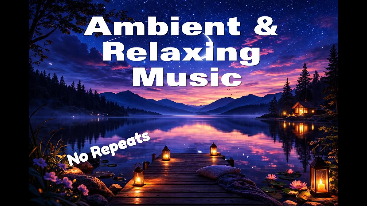 Ambient Music 🌙 Deep Relaxation, Sleep, Study & Stress Relief 5 Hours