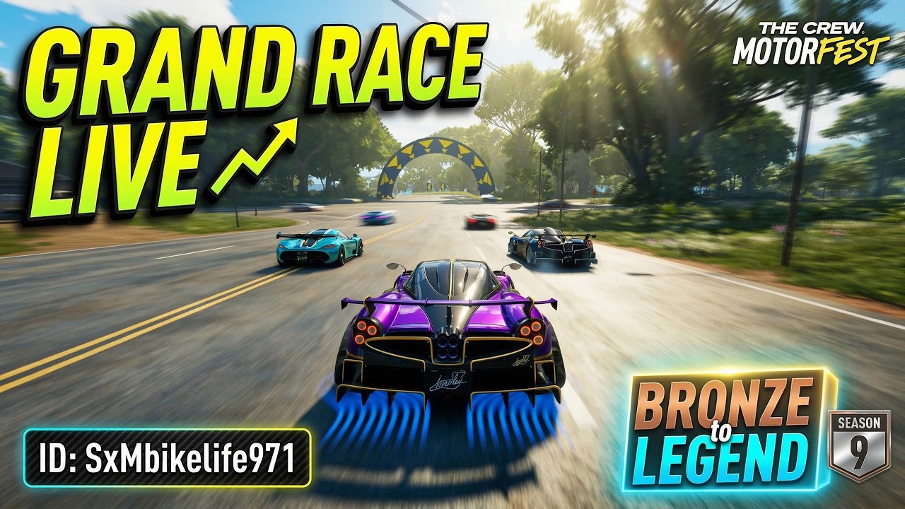 The Crew Motorfest Live: NASCAR, Grand Race & New Island [SEASON 9]