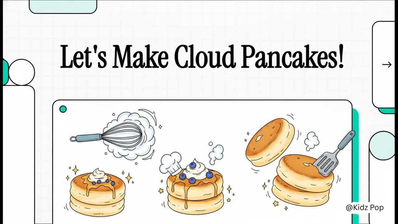 From 2 Eggs to Cloud Like Soufflé Pancakes | Japanese Pancake Recipe for Kids