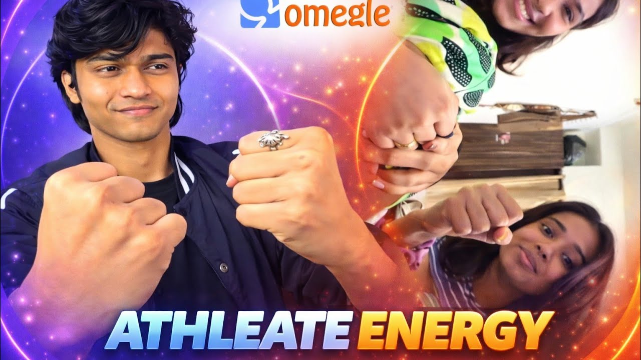 This ATHELATE Girl's Energy Was on Another level 💪 || Monkey Chat || @prankurv123 