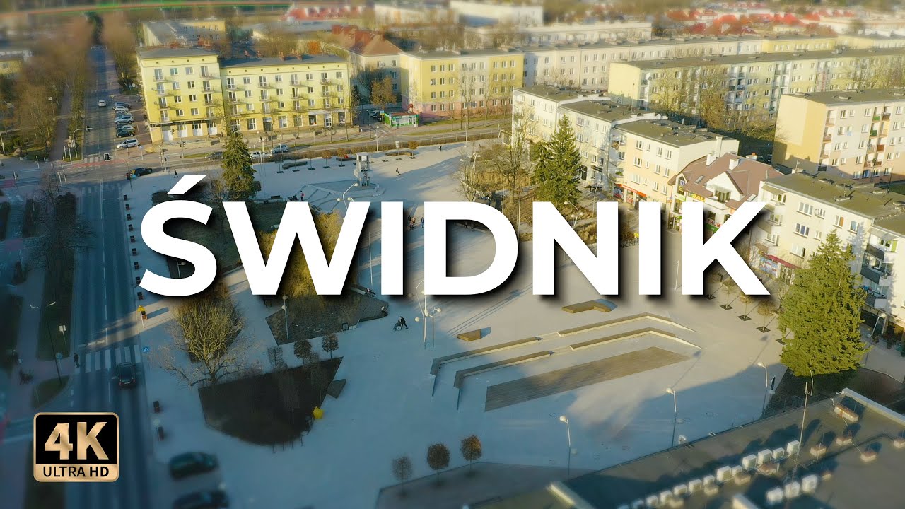 Świdnik z drona | 2022 | Świdnik z lotu ptaka | LECE W MIASTO™ [4k]