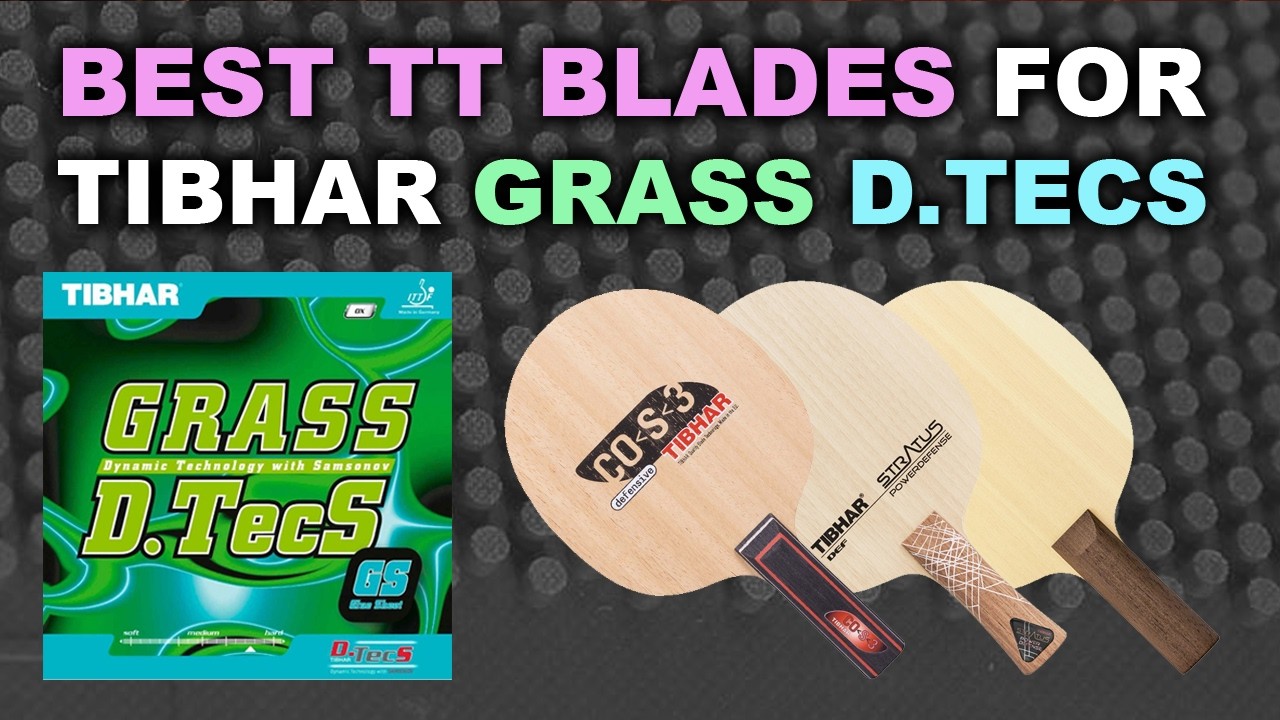 The Best Table Tennis Blade for Tibhar Grass D Tecs OX Long Pimples. Defensive Play #tabletennis