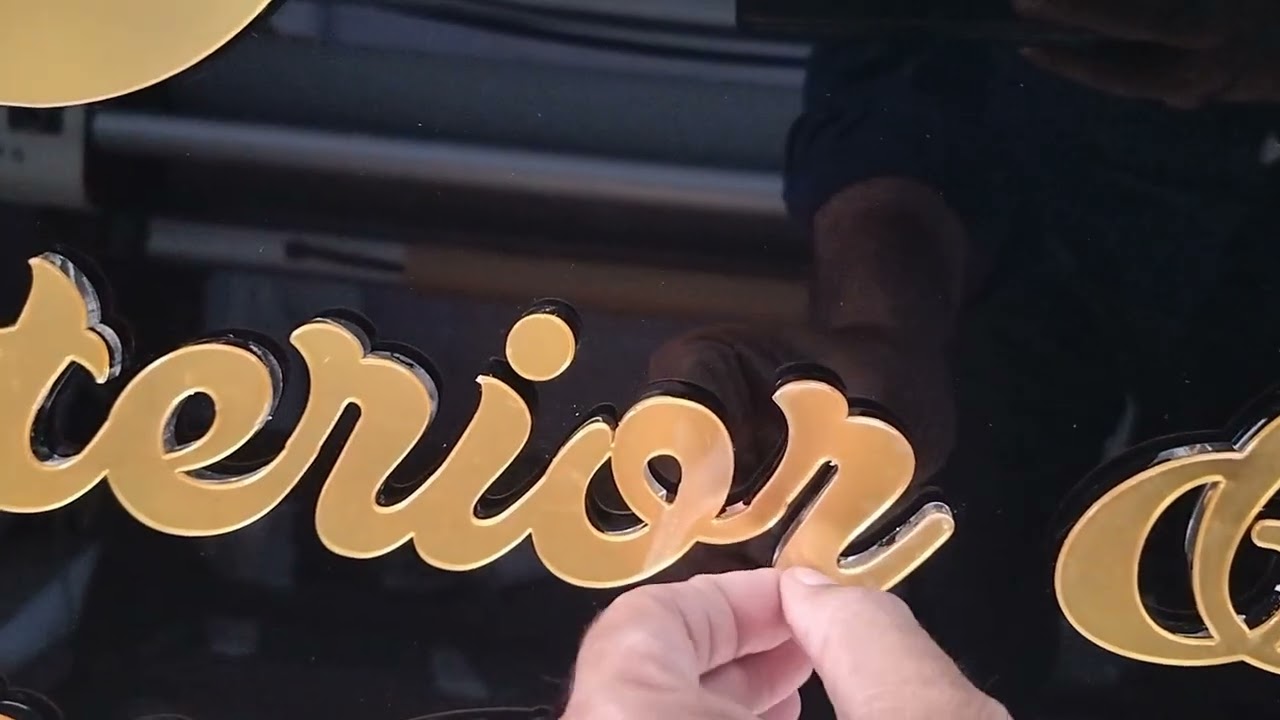 Acrylic | Laser Cutting | Gold Name Plate | Letter Cutting | Brass Name Plate6