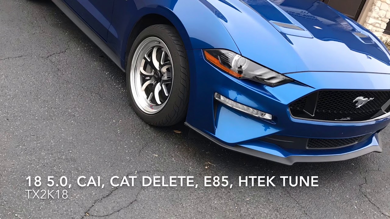 Htek 2018 Mustang GT 10 speed vs Domestics and Imports at Tx2K18