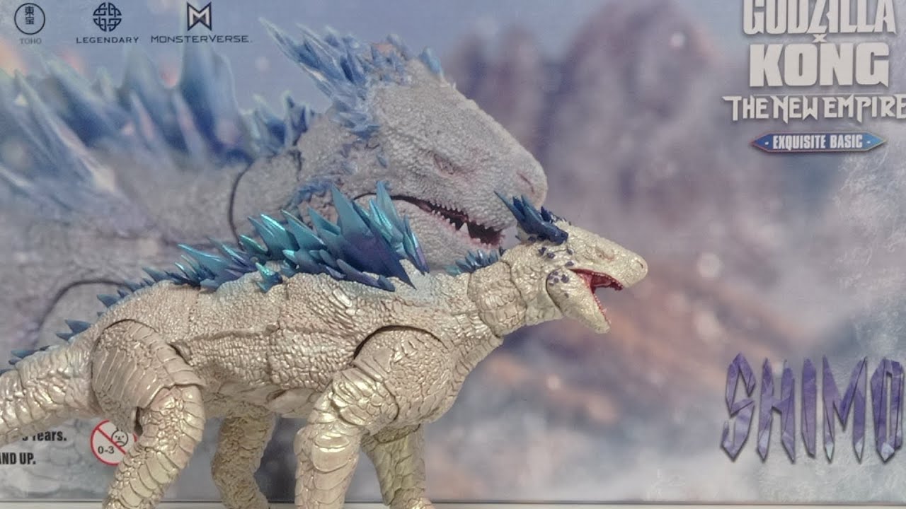 Hiya Toys shimo action figure review Godzilla x Kong the new empire