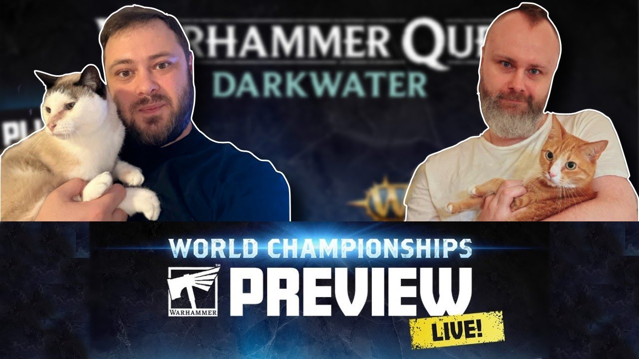 Стрим | Смотрим The World Championships of Warhammer Preview (с котами)