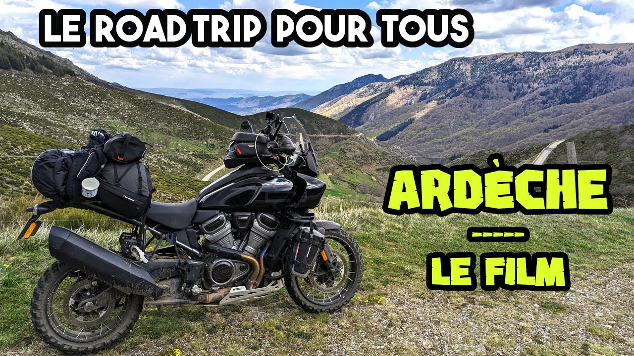 ➡️ Faire un Road Trip Moto en 🧭 ARDÈCHE | ⌛ 3 jours | 🗺️ 800km | 🏍️ Pan America & Africa Twin