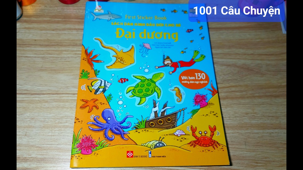 Thiết kế sticker Đại Dương/Chủ đề biển cả/Các loài cá/Vùng biển băng giá/Biển San hô -Rừng dưới biển