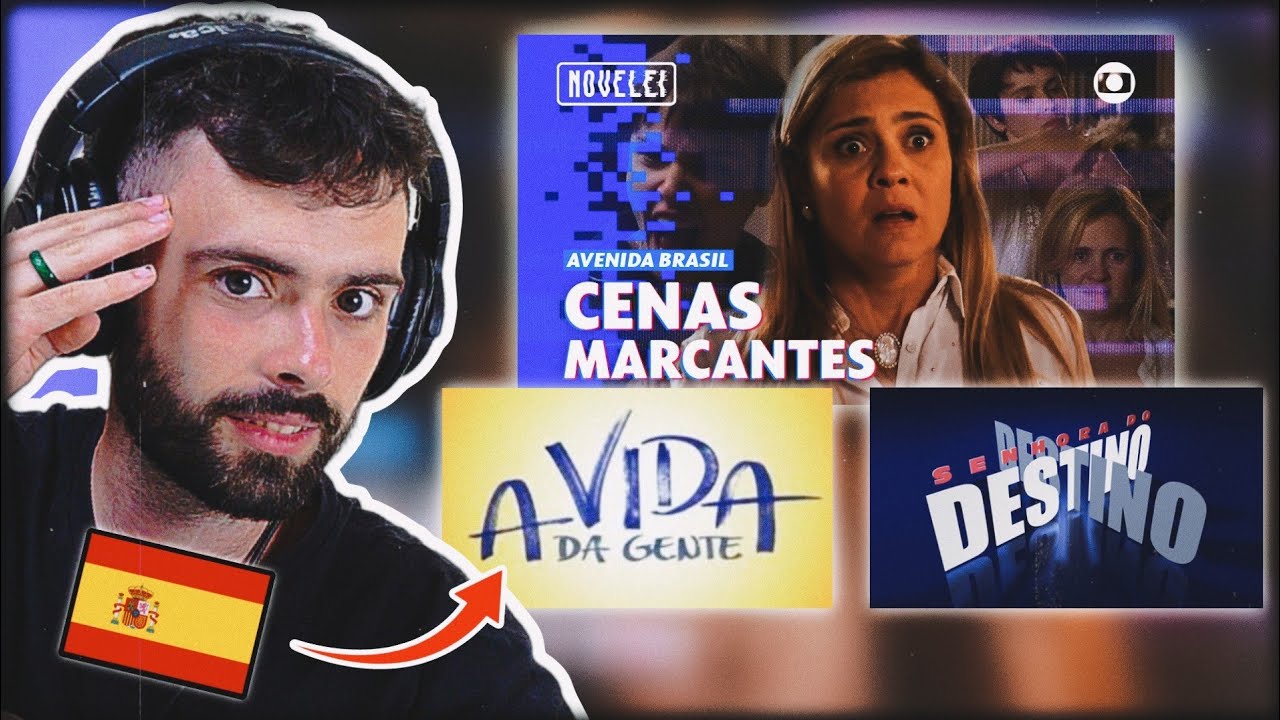 GRINGOS REAGEM A CENAS DE NOVELAS BRASILEIRAS