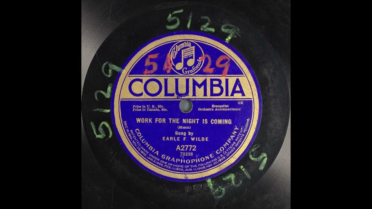 Work for the Night is Coming - Earl F. Wilde