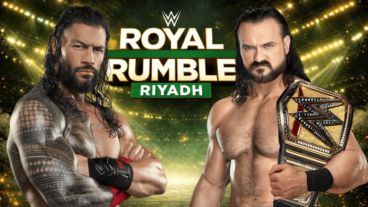 WWE 2K25 - Roman Reigns vs Drew Mcintyre