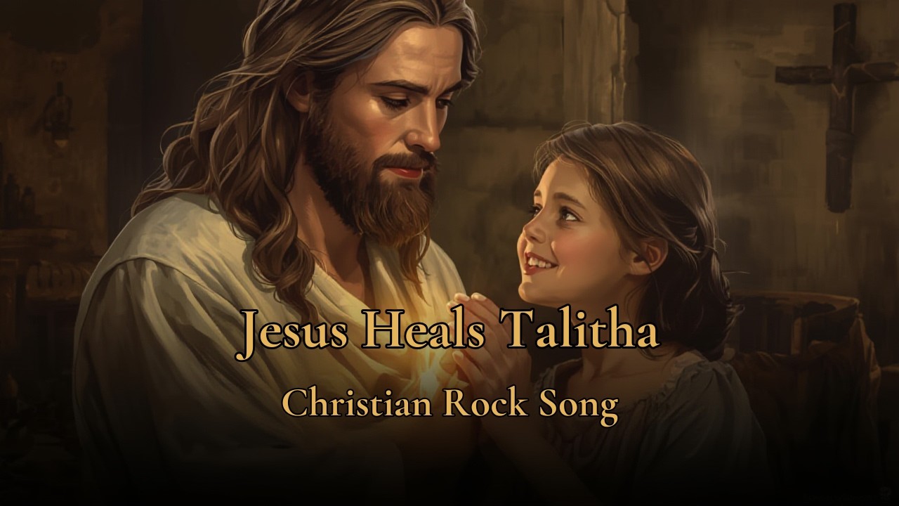 Jesus Heals Talitha-A Lifesaving Miracle! | Christian Rock Song⚰️🙌