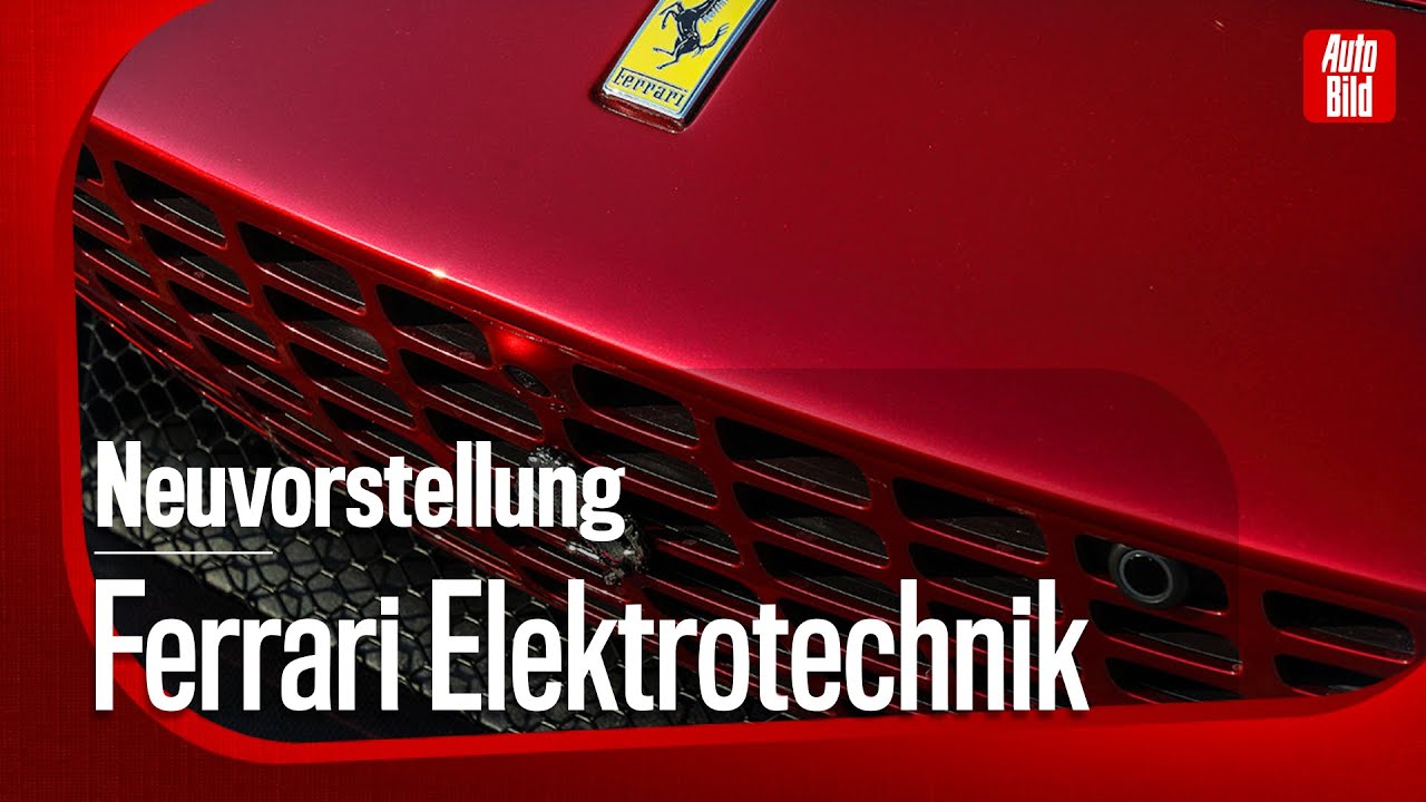 Das macht Ferrari bei seinem ersten Elektroauto anders |&nbsp;Vorstellung mit Jan G&ouml;tze