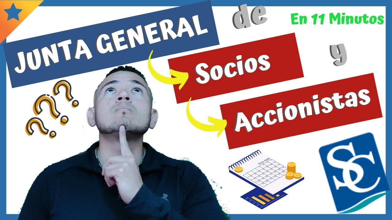 😎 JUNTA GENERAL de Socios y Accionistas 🖐✌️ 7 temas importantes que son difíciles de encontrar 🚫