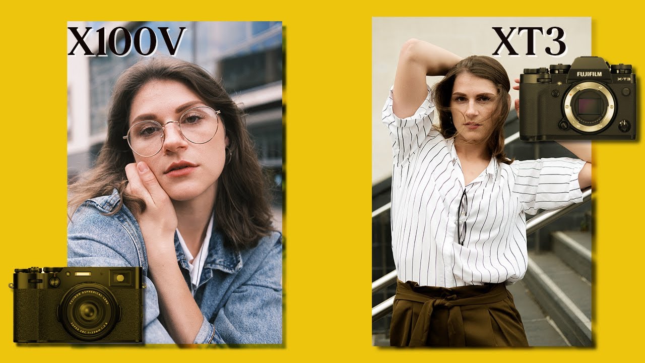 Fujifilm X100V vs Fujifilm XT3 Portrait Shoot