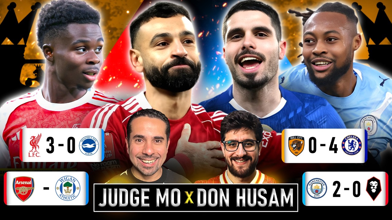 Liverpool Smash Brighton🏆 Chelsea & City Looking Great✅ Arsenal Face Wigan with EPL Focus